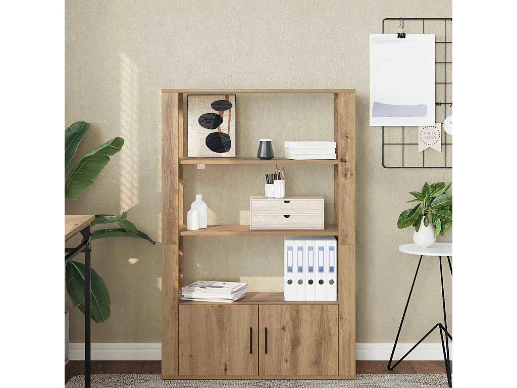 Buffet chêne artisanal 30 x 80 x 119.5 cm Bois d'ingénierie