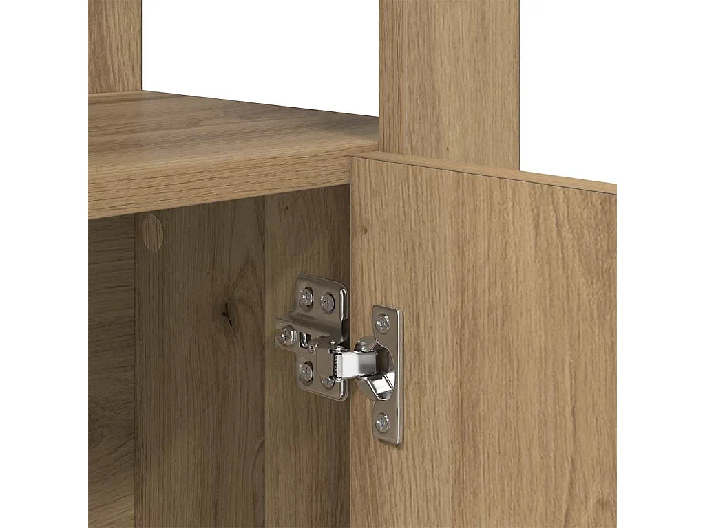 Buffet chêne artisanal 30 x 80 x 119.5 cm Bois d'ingénierie