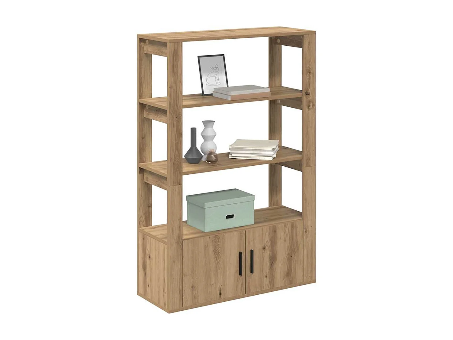 Buffet chêne artisanal 30 x 80 x 119.5 cm Bois d'ingénierie