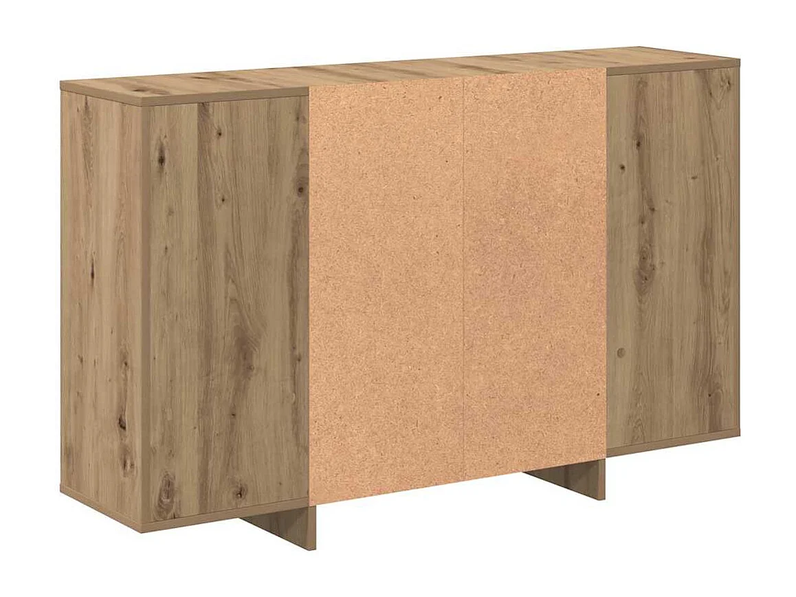 Buffet chêne artisanal 120 x 30 x 75 cm Bois d'ingénierie