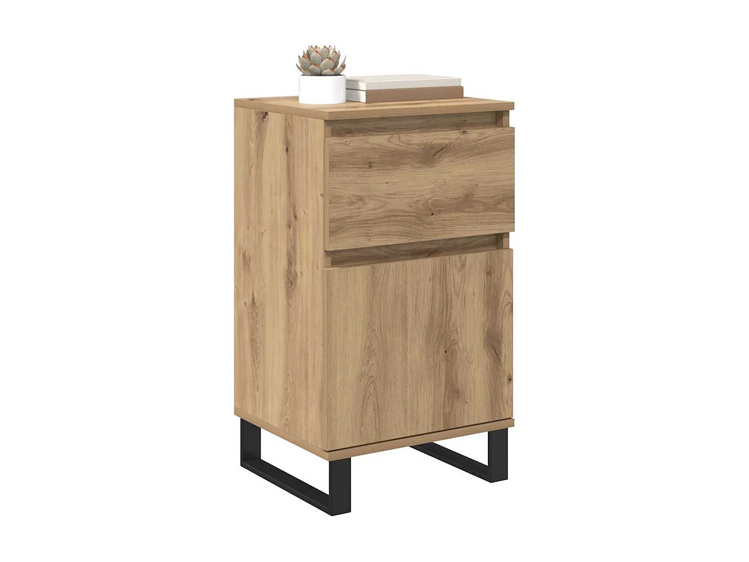 Buffet chêne artisanal 35 x 40 x 70 cm Bois d'ingénierie