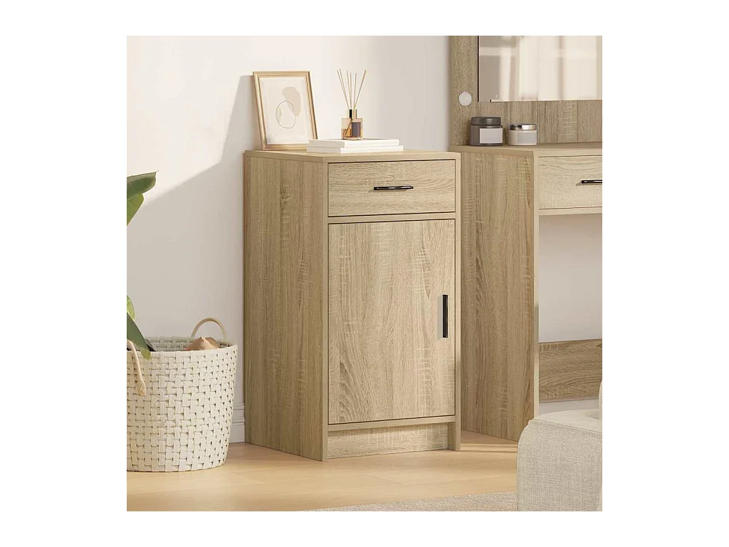 Buffet Chêne sonoma 40 x 40.5 x 75 cm Bois d'ingénierie