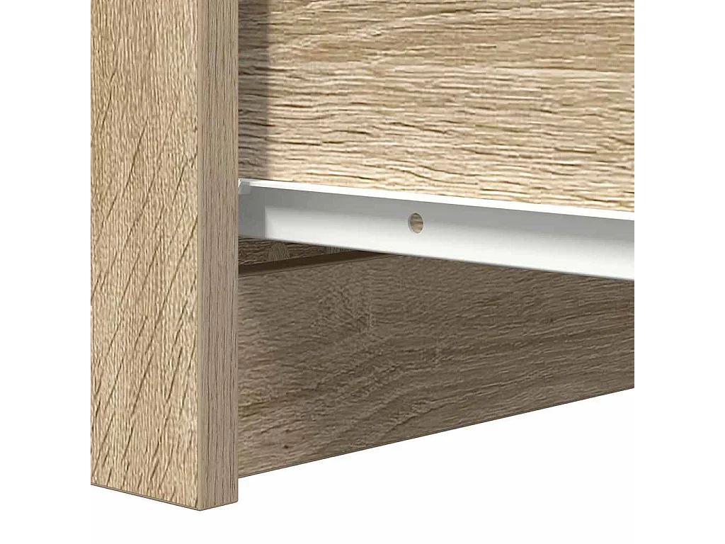 Buffet avec tiroirs chêne sonoma 37,5x35x99 cm bois ingénierie