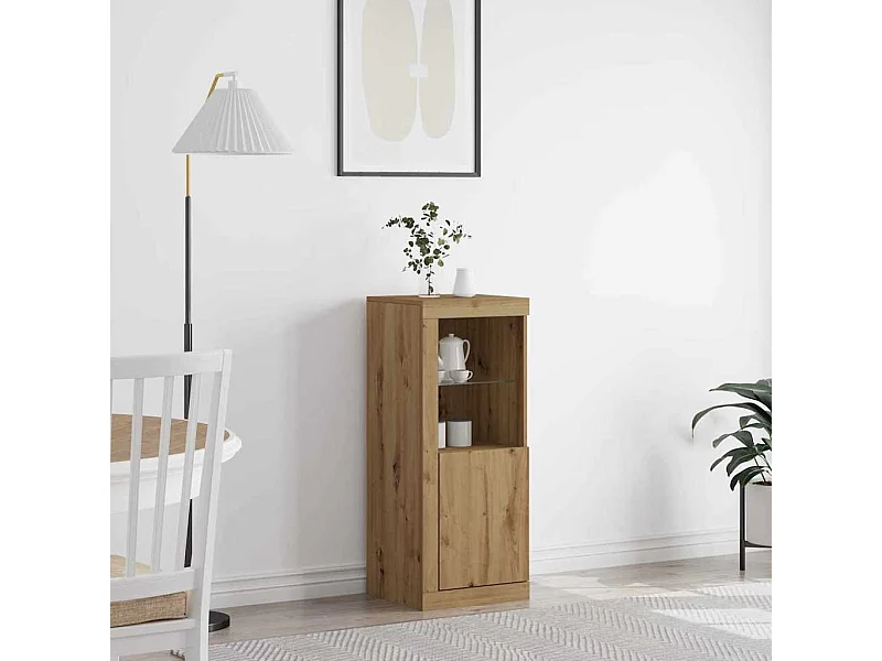 Buffet chêne artisanal 41 x 37 x 100 cm Bois d'ingénierie