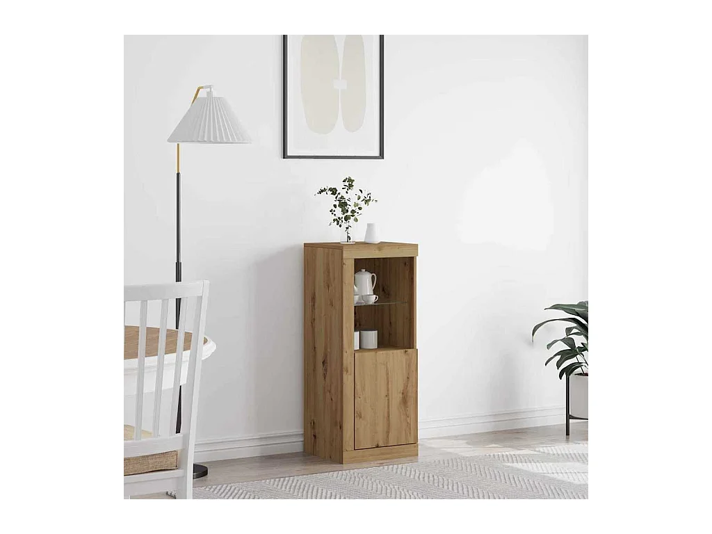 Buffet chêne artisanal 41 x 37 x 100 cm Bois d'ingénierie