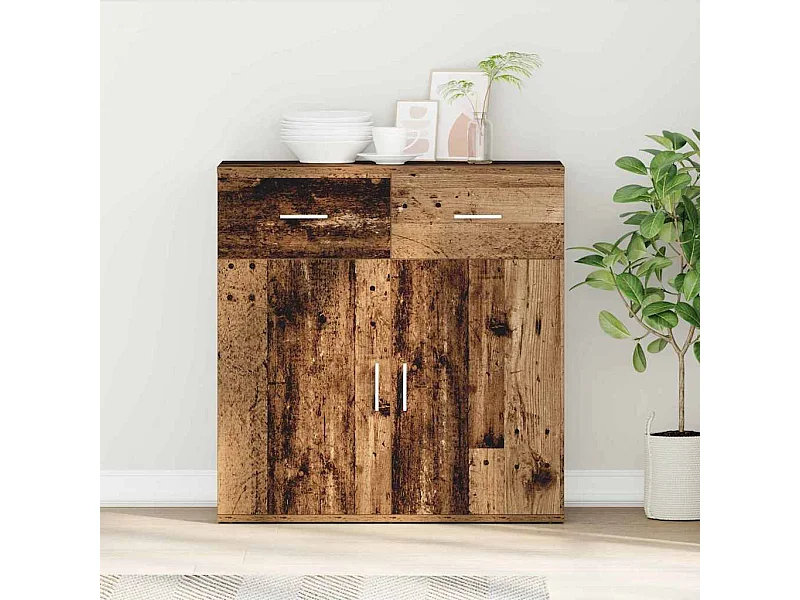 Buffet Bois ancien 79 x 38 x 80 cm Bois d'ingénierie