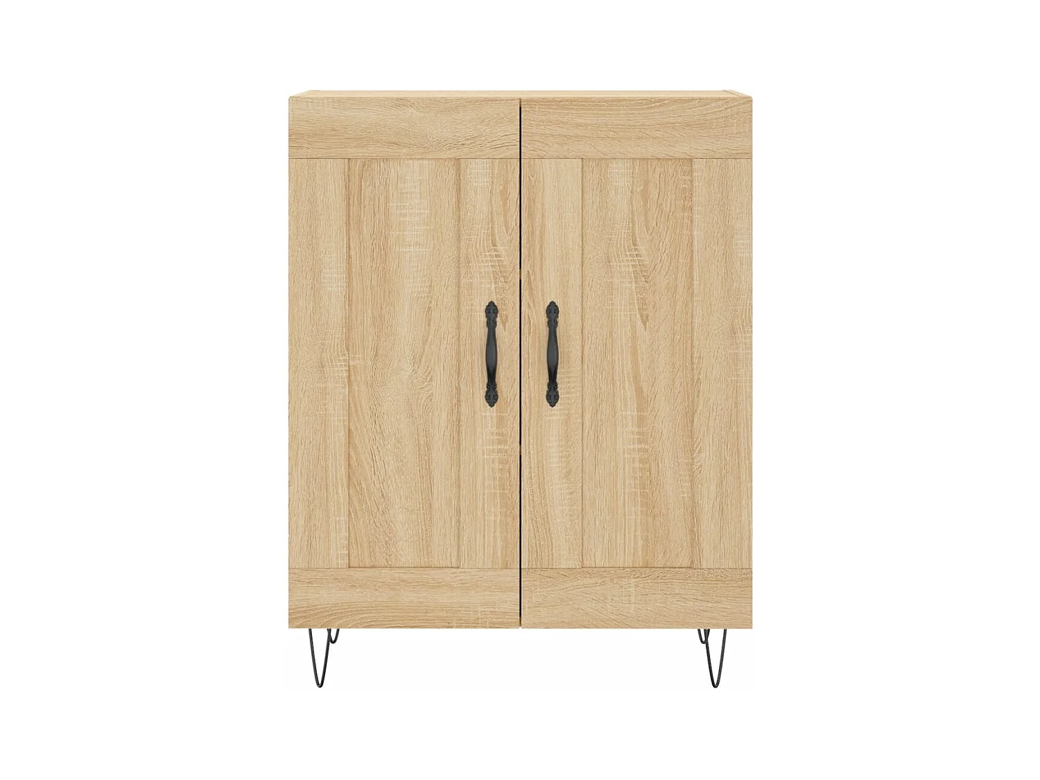 Buffet haut Chêne sonoma 69,5x34x180 cm Bois d'ingénierie