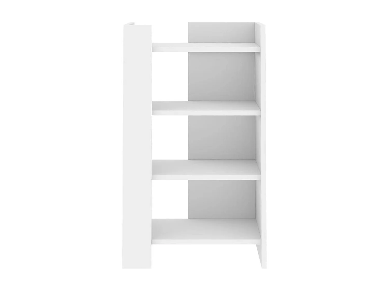 Buffet blanc 45x35x75 cm bois d'ingénierie