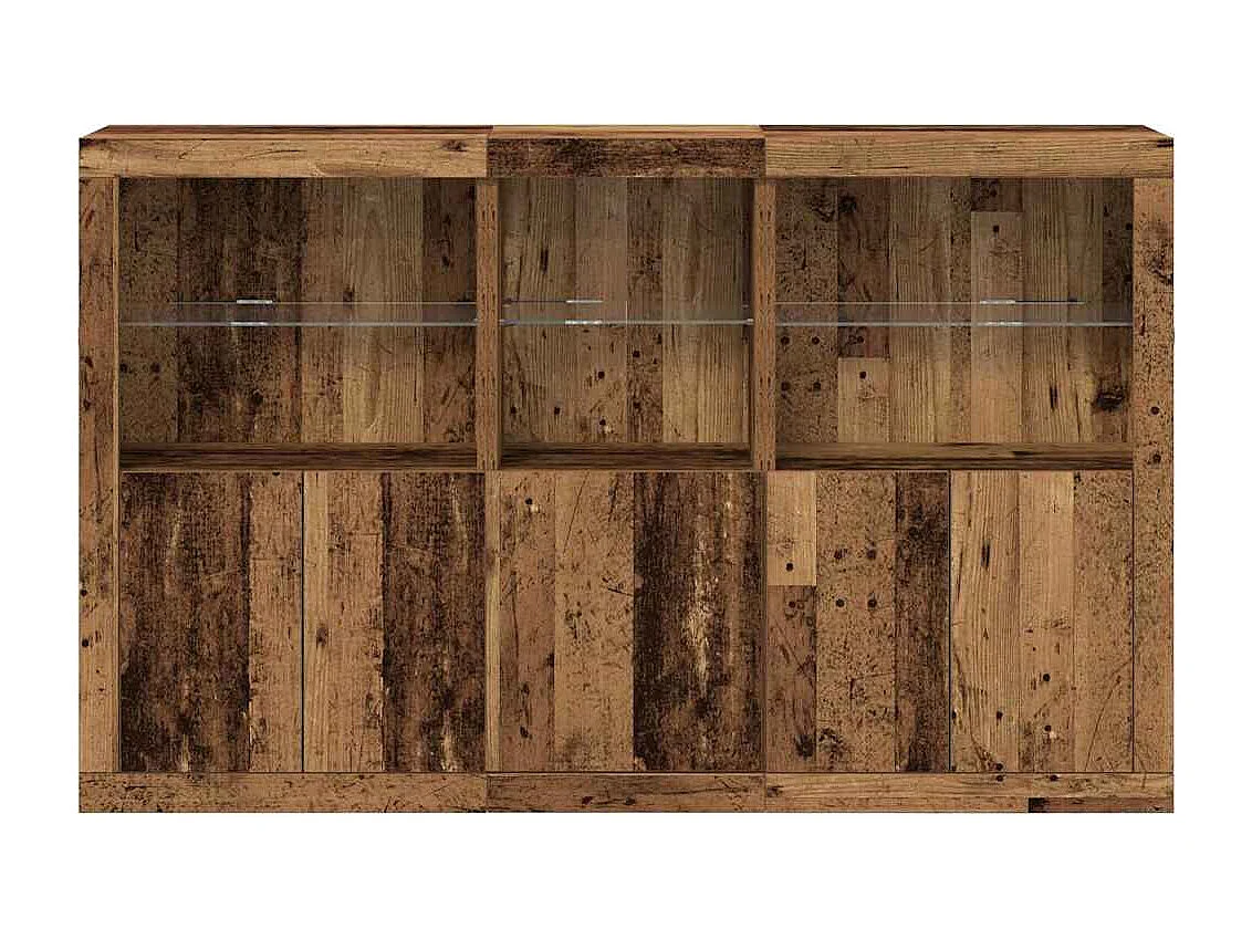 Buffet Bois ancien 162 x 37 x 100 cm Bois d'ingénierie