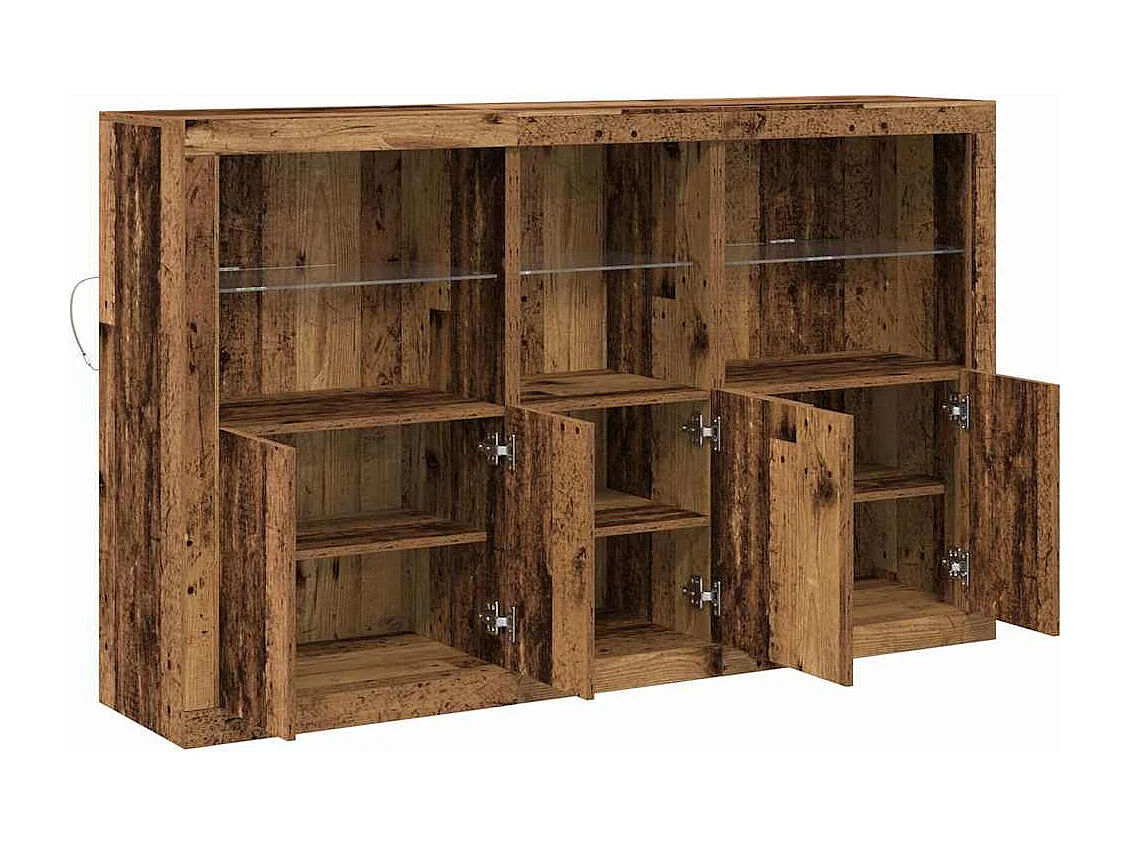 Buffet Bois ancien 162 x 37 x 100 cm Bois d'ingénierie