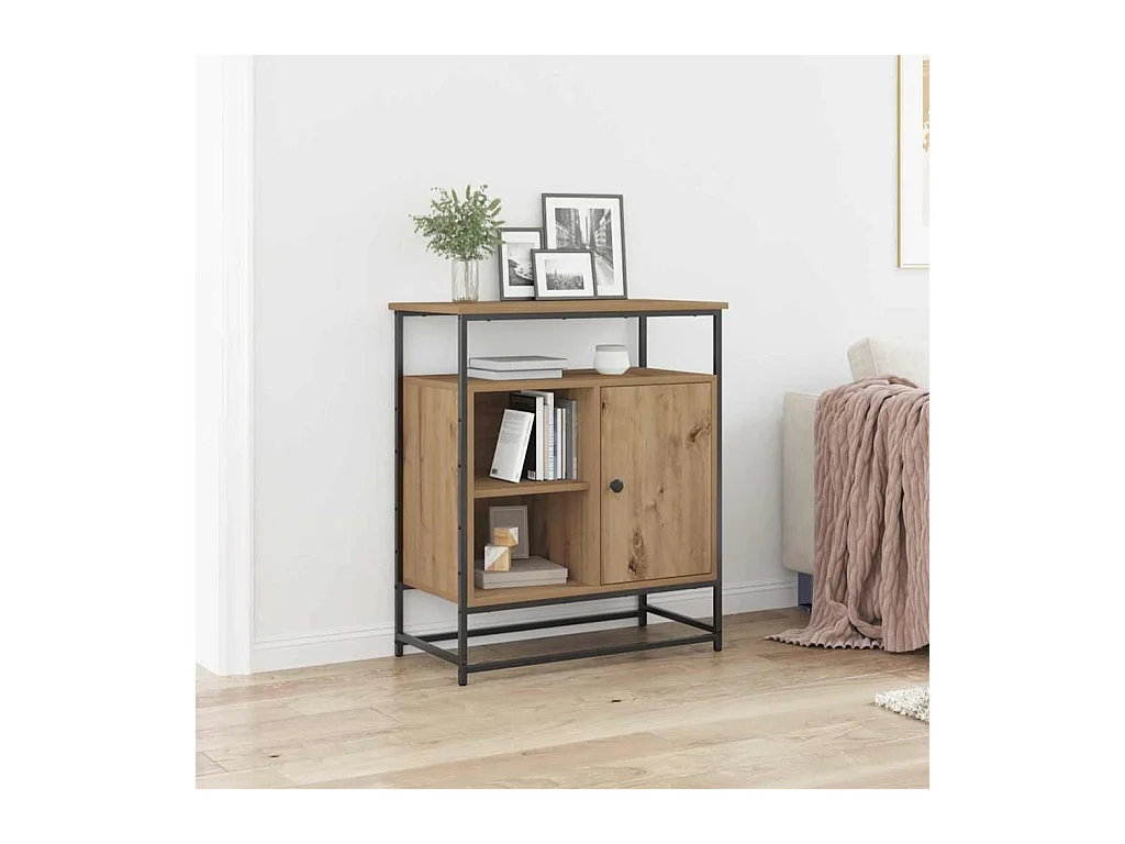 Vitrina Roble artisan 69 x 35 x 80 cm Madera contrachapada