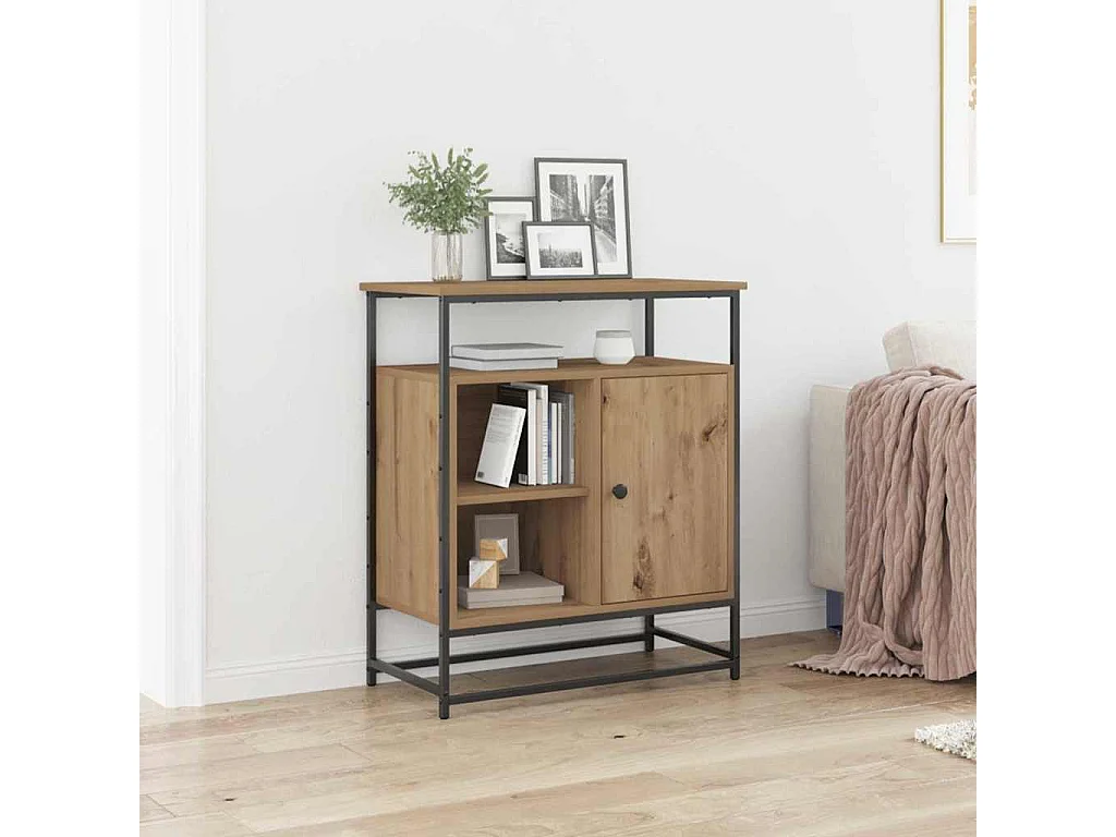 Buffet chêne artisanal 69 x 35 x 80 cm Bois d'ingénierie