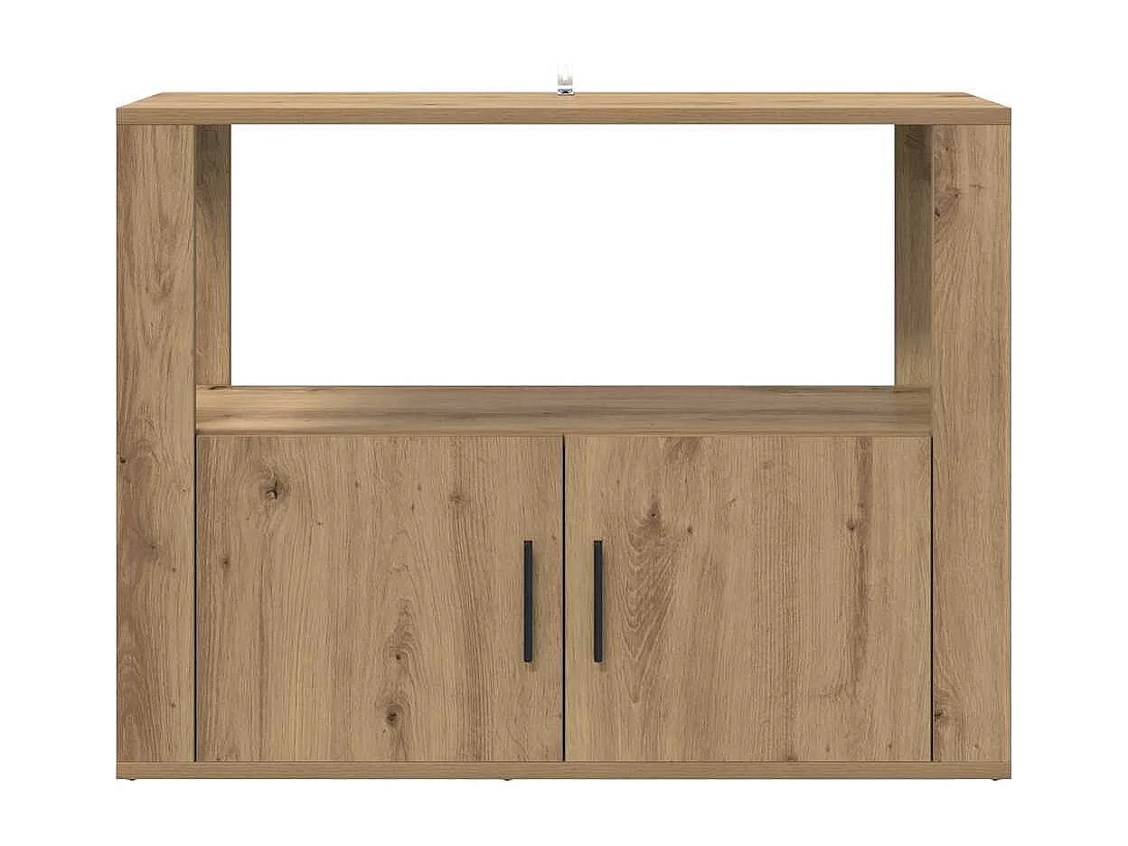 Buffet chêne artisanal 80 x 30 x 60 cm Bois d'ingénierie
