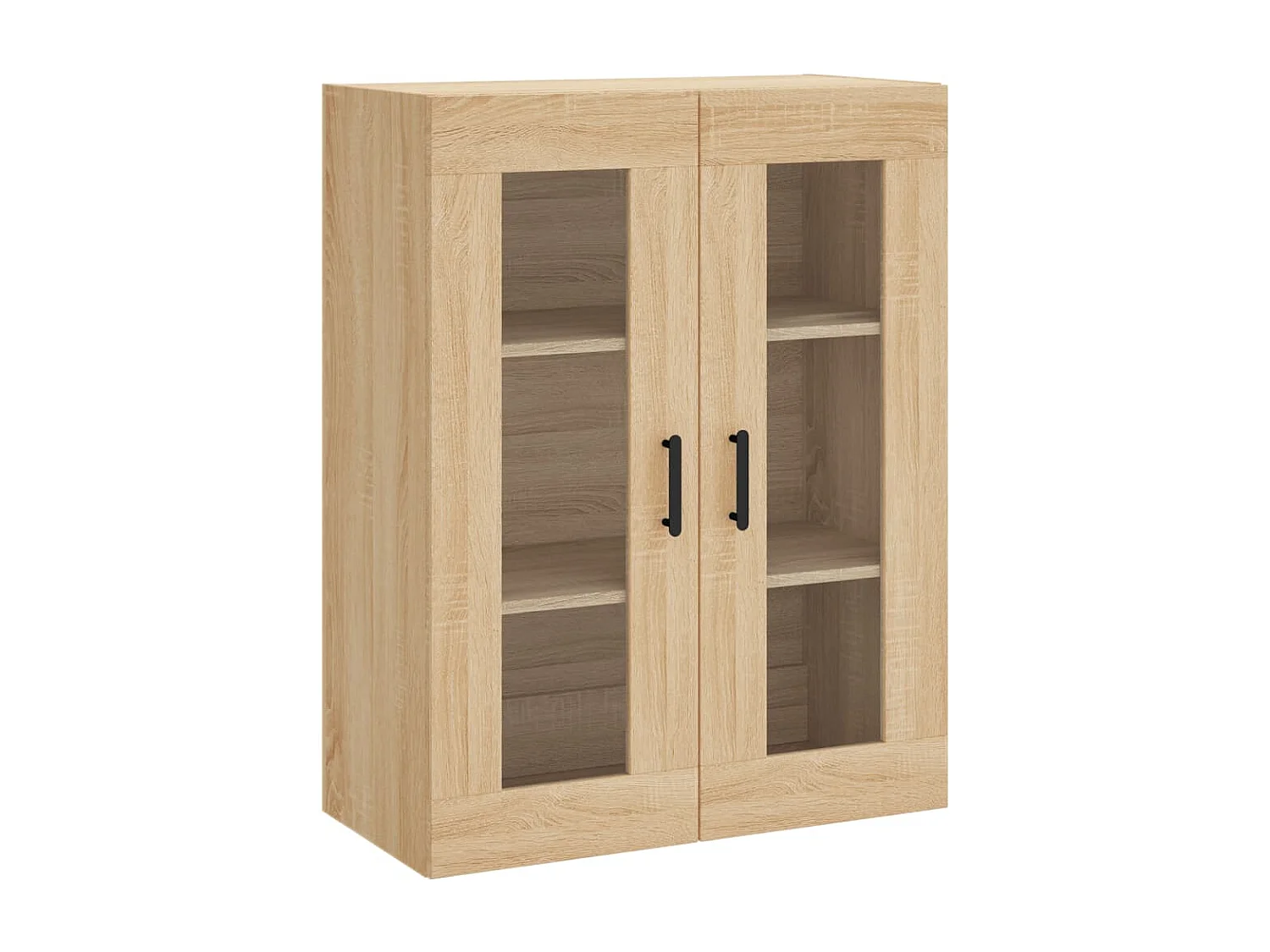 Buffet haut Chêne sonoma 69,5x34x180 cm Bois d'ingénierie