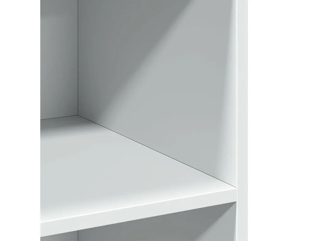 Buffet blanc 70x41x93 cm bois d'ingénierie