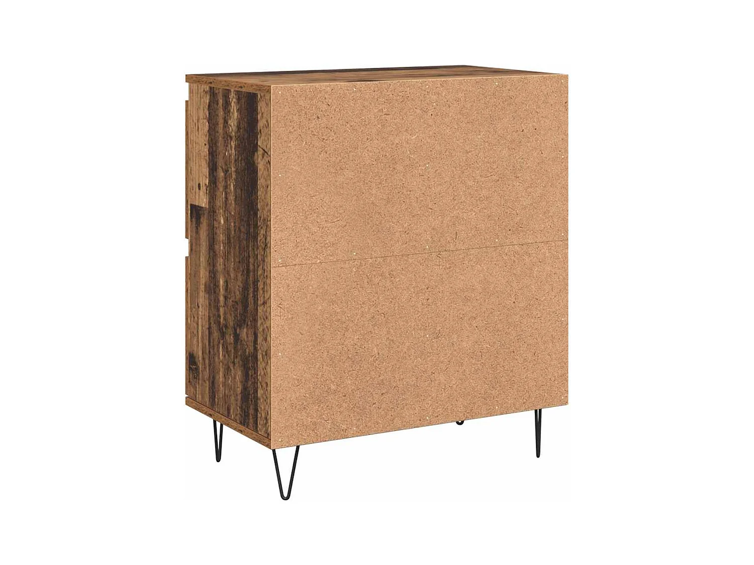 Buffets 2 pièces Bois ancien 120 x 35 x 70 cm Bois d'ingénierie