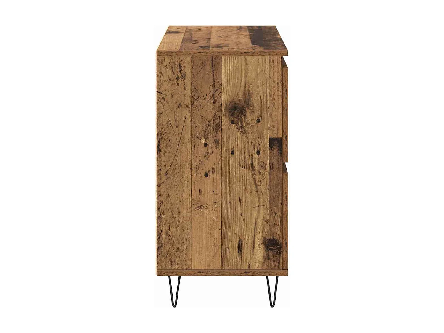 Buffets 2 pièces Bois ancien 120 x 35 x 70 cm Bois d'ingénierie