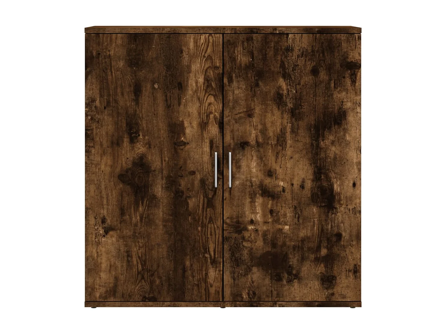 Buffet chêne fumé 79x38x80 cm bois d'ingénierie