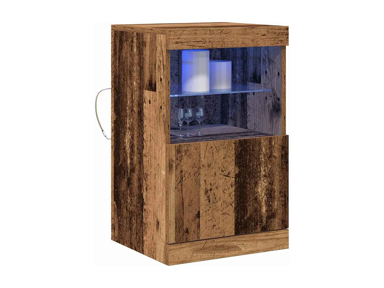 Buffet Bois ancien 41 x 37 x 67 cm Bois d'ingénierie