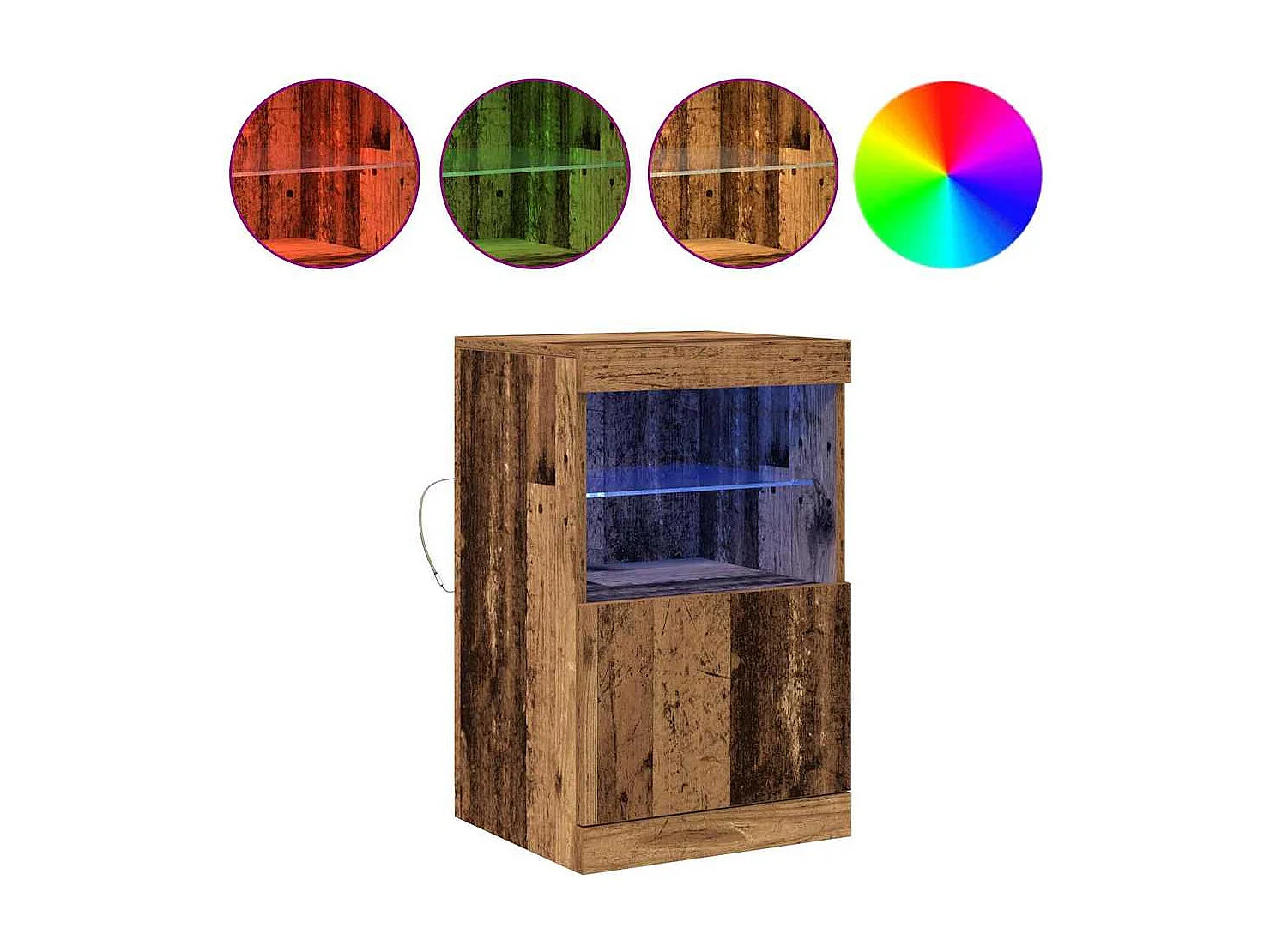 Buffet Bois ancien 41 x 37 x 67 cm Bois d'ingénierie