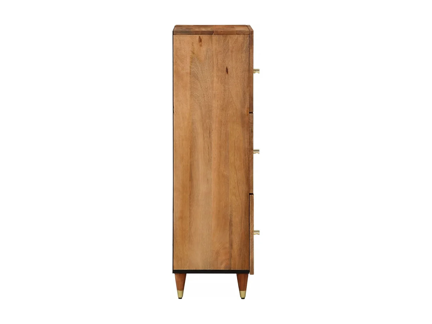 Buffet 40x33x110 cm bois de manguier massif