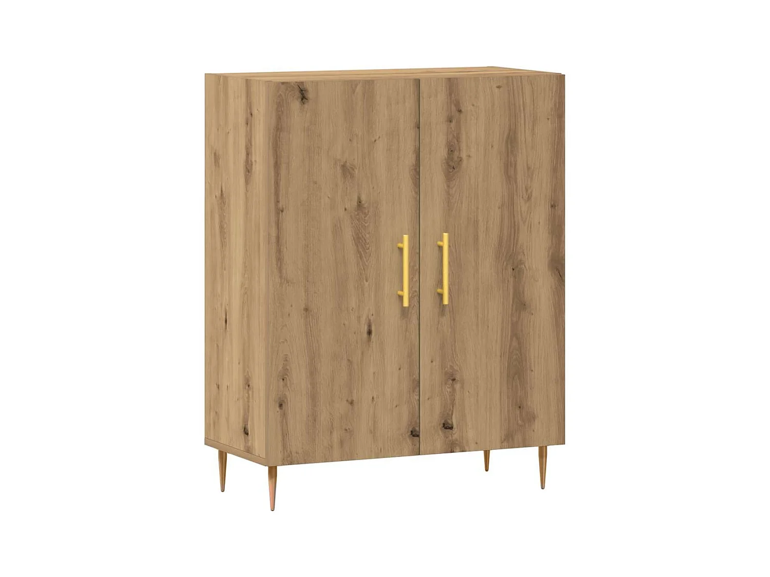 Aparador de madera de ingeniería roble artisan 69,5x34x90 cm