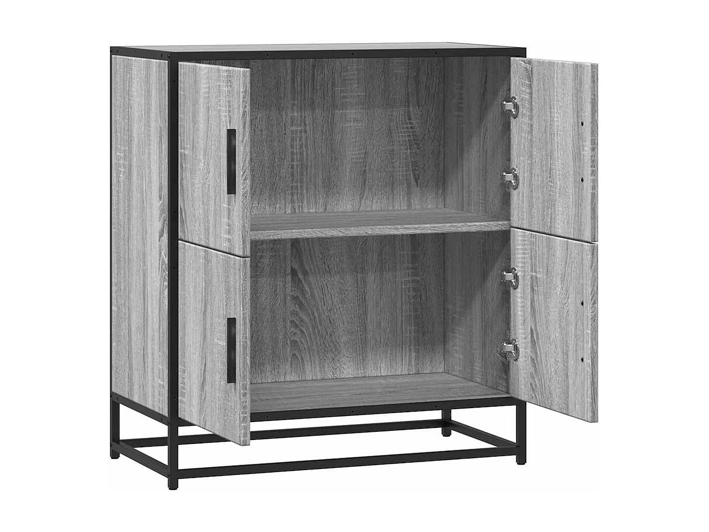 Buffet sonoma gris 68x35x76 cm bois d'ingénierie