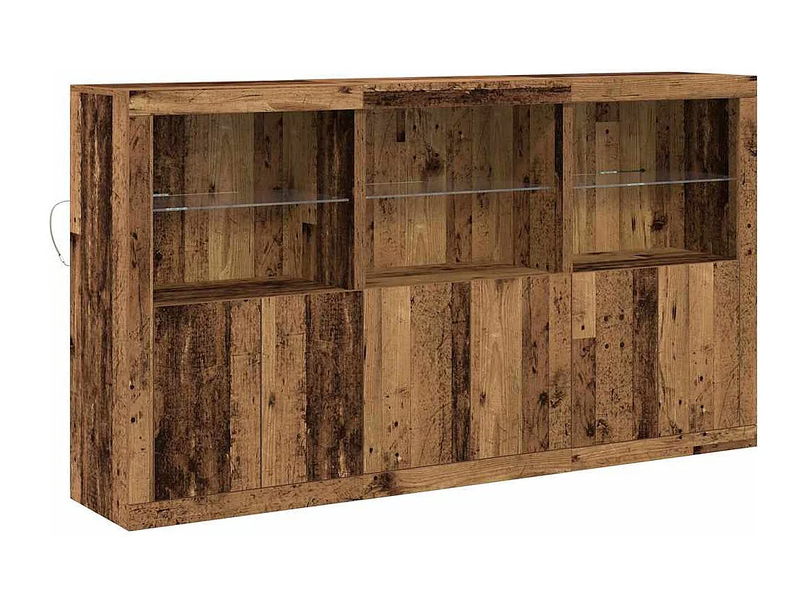 Buffet Bois ancien 181.5 x 37 x 100 cm Bois d'ingénierie