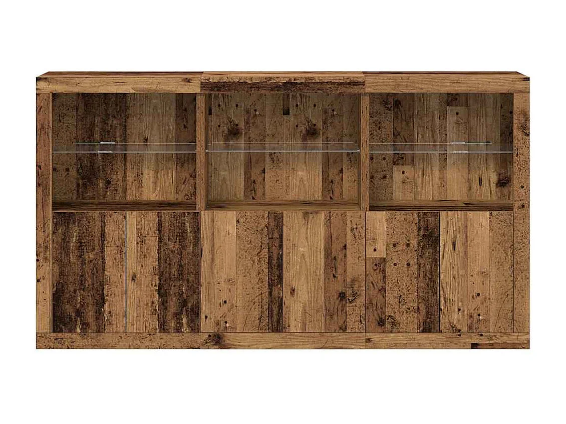 Buffet Bois ancien 181.5 x 37 x 100 cm Bois d'ingénierie