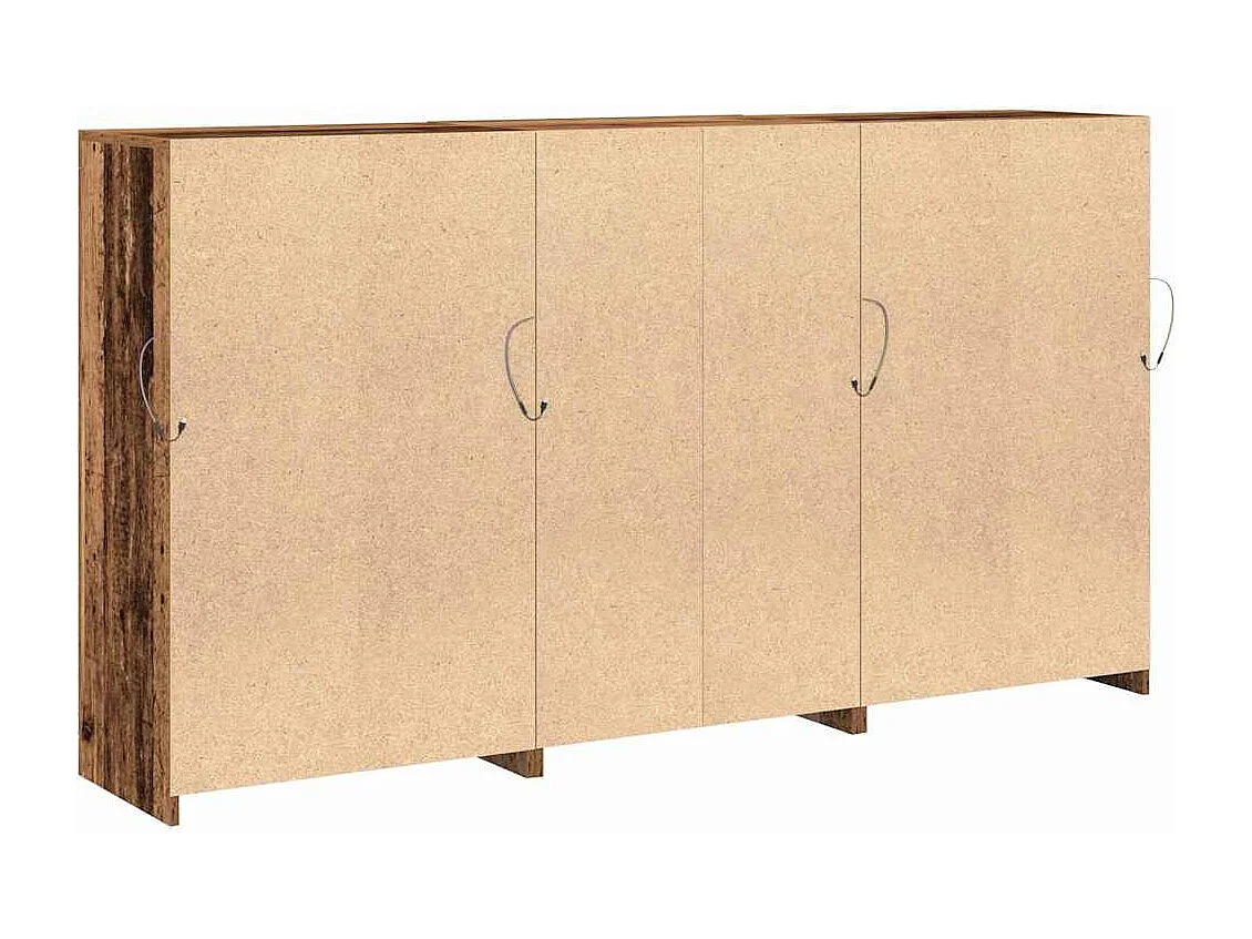 Buffet Bois ancien 181.5 x 37 x 100 cm Bois d'ingénierie