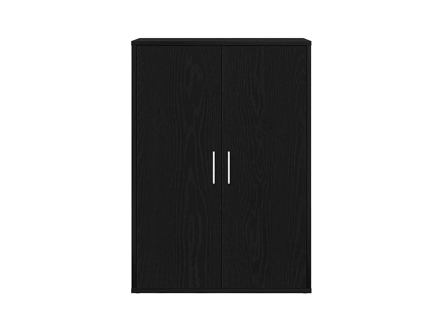 Buffet Chêne noir 60 x 31 x 84 cm Bois d'ingénierie