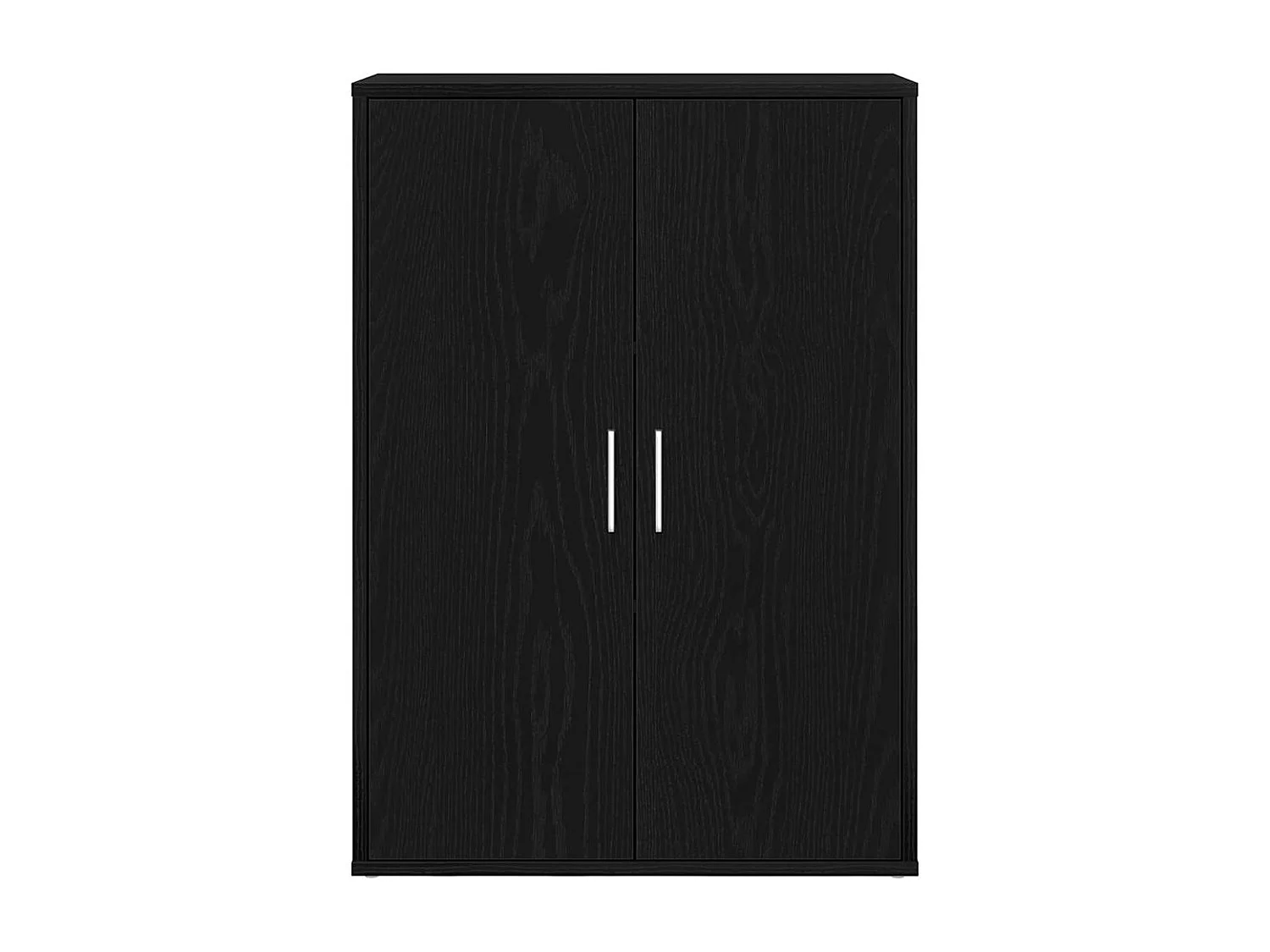 Buffet Chêne noir 60 x 31 x 84 cm Bois d'ingénierie