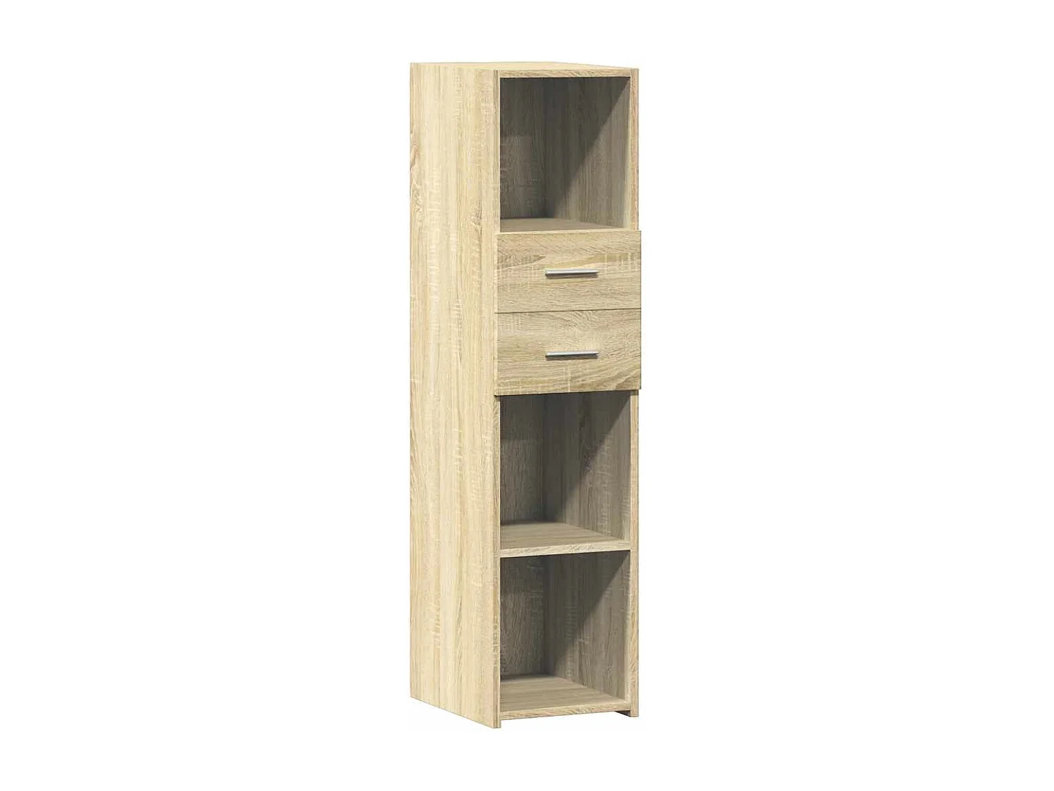 Buffet haut chêne sonoma 30x42,5x124 cm bois d'ingénierie