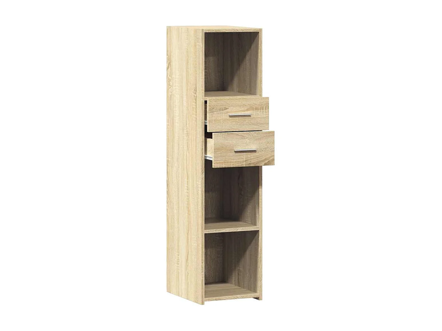 Buffet haut chêne sonoma 30x42,5x124 cm bois d'ingénierie