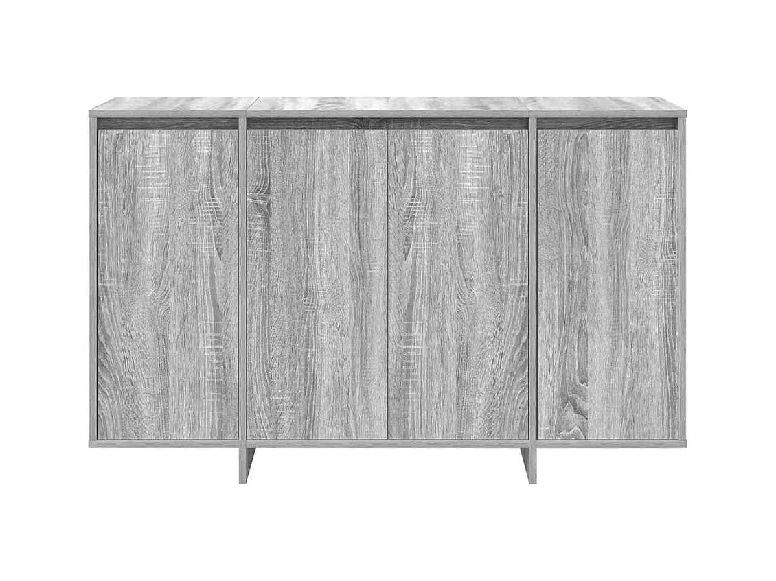 Buffet Sonoma gris 120 x 41 x 75 cm Bois d'ingénierie