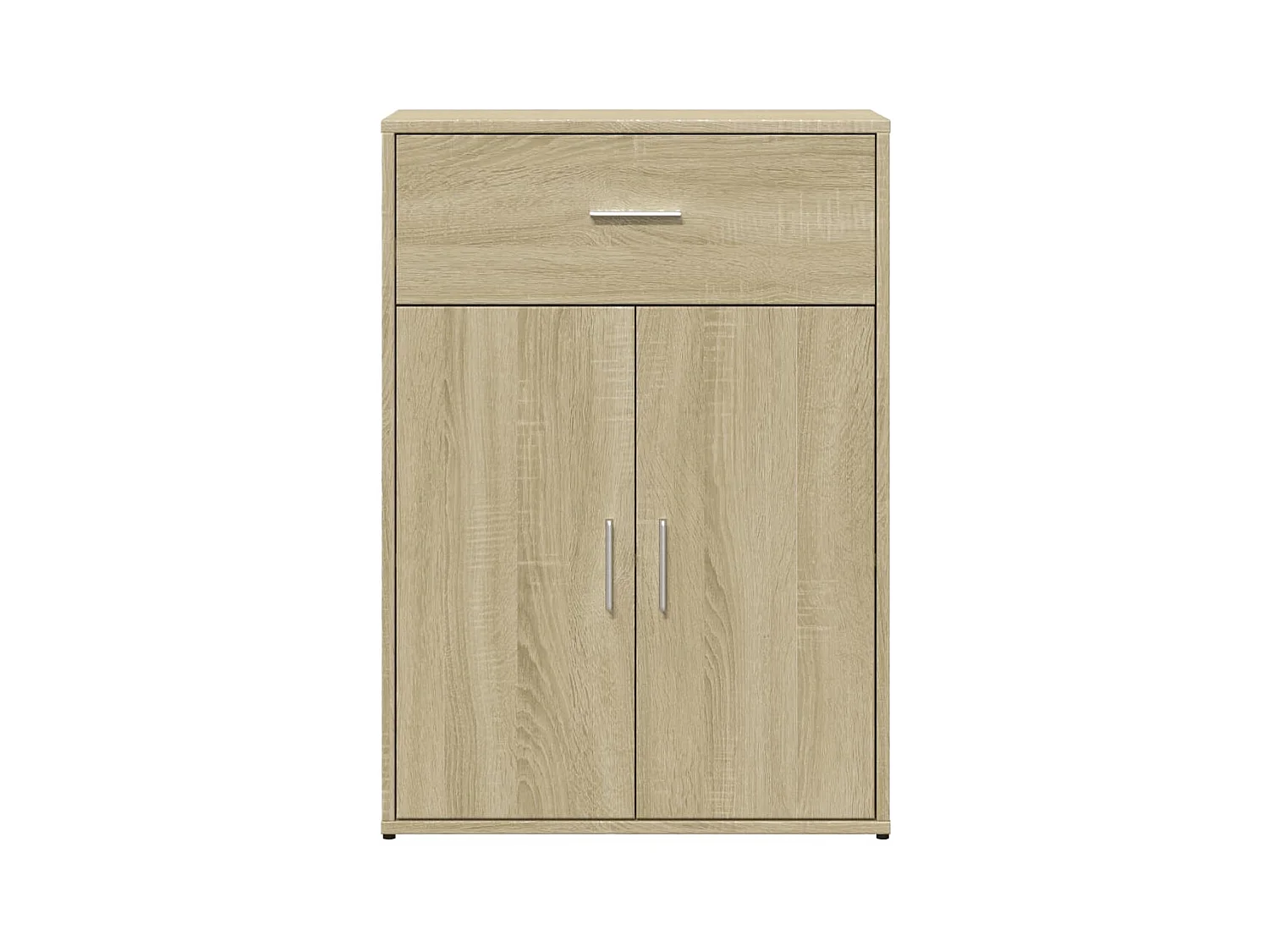 Buffets 2 pièces chêne sonoma 60x30x84 cm bois d'ingénierie