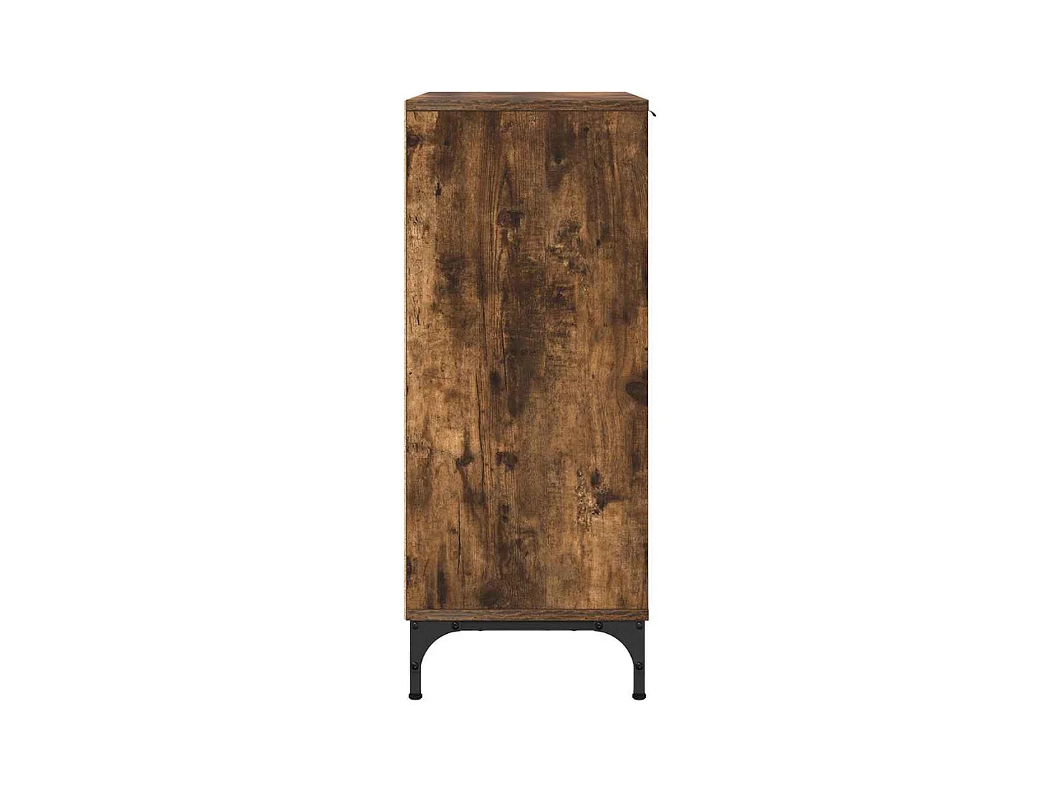 Buffet Chêne fumé 89,5 x 33 x 82 cm Bois d'ingénierie