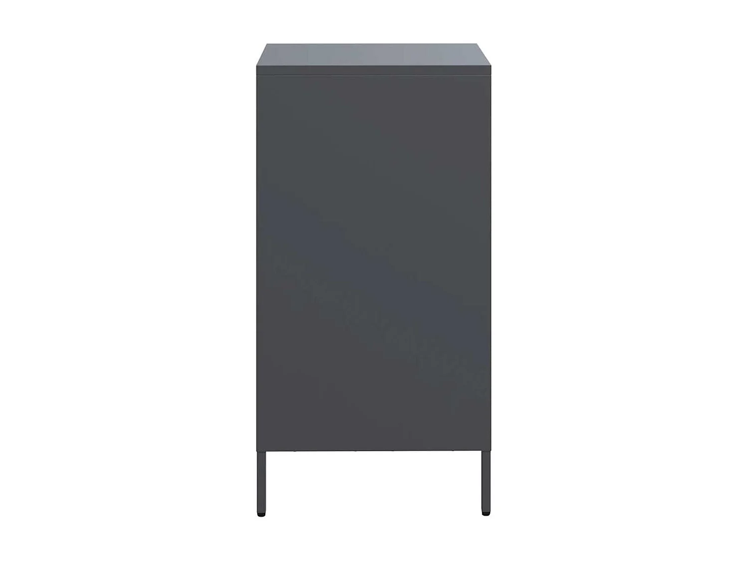 Buffet anthracite 35x39x73,5 cm acier laminé à froid