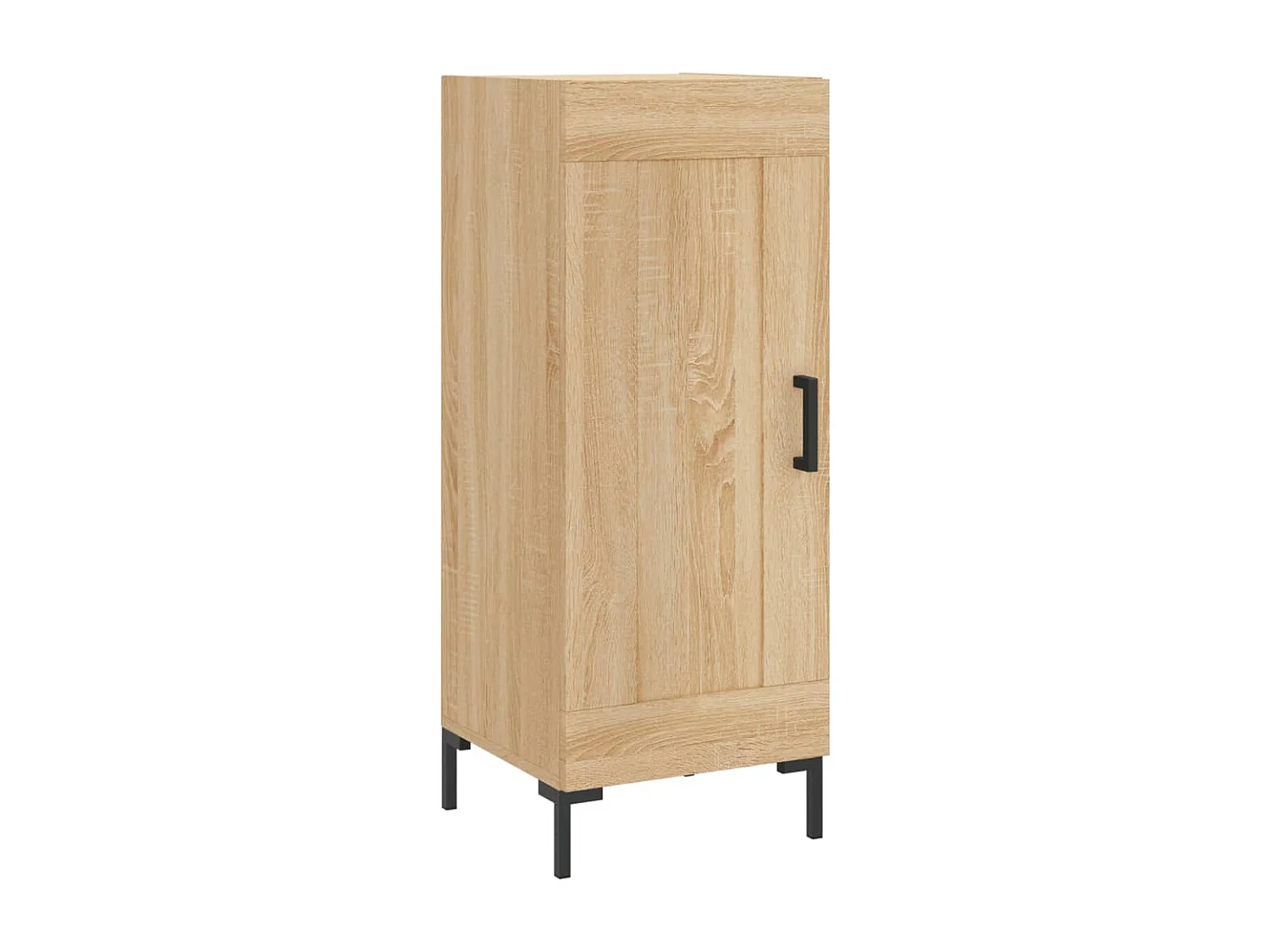 Buffet haut Chêne sonoma 34,5x34x180 cm Bois d'ingénierie