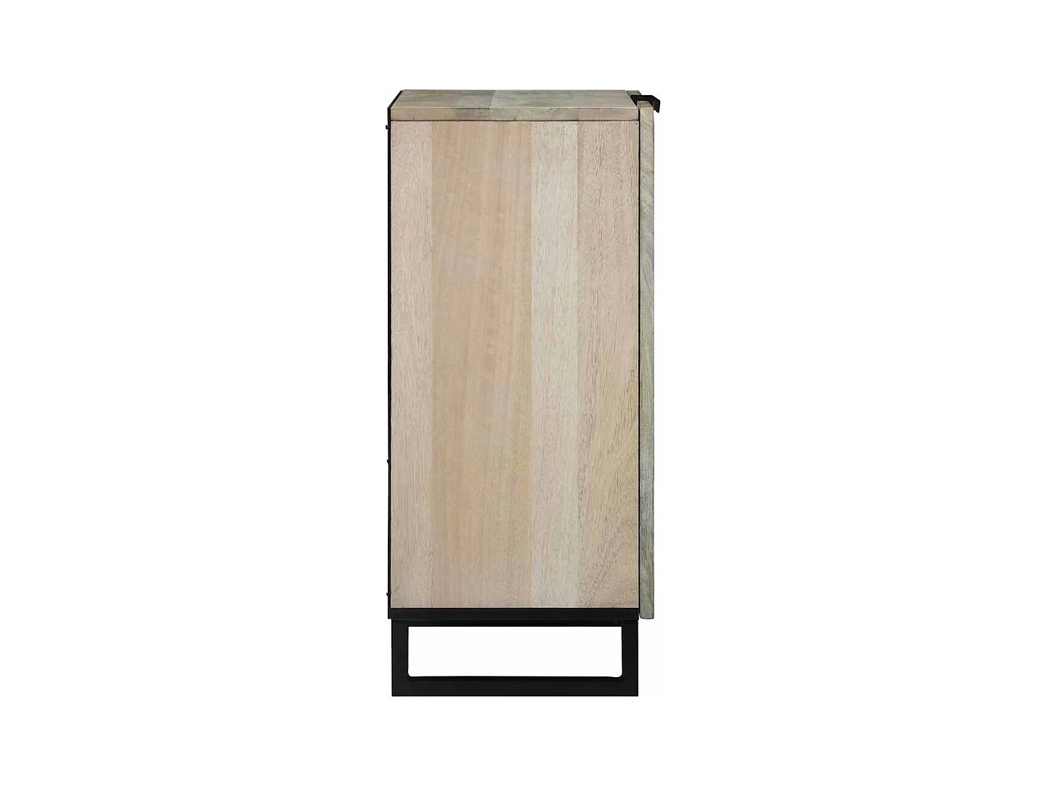 Buffet Blanc 60 x 33.5 x 75 cm Bois de manguier massif