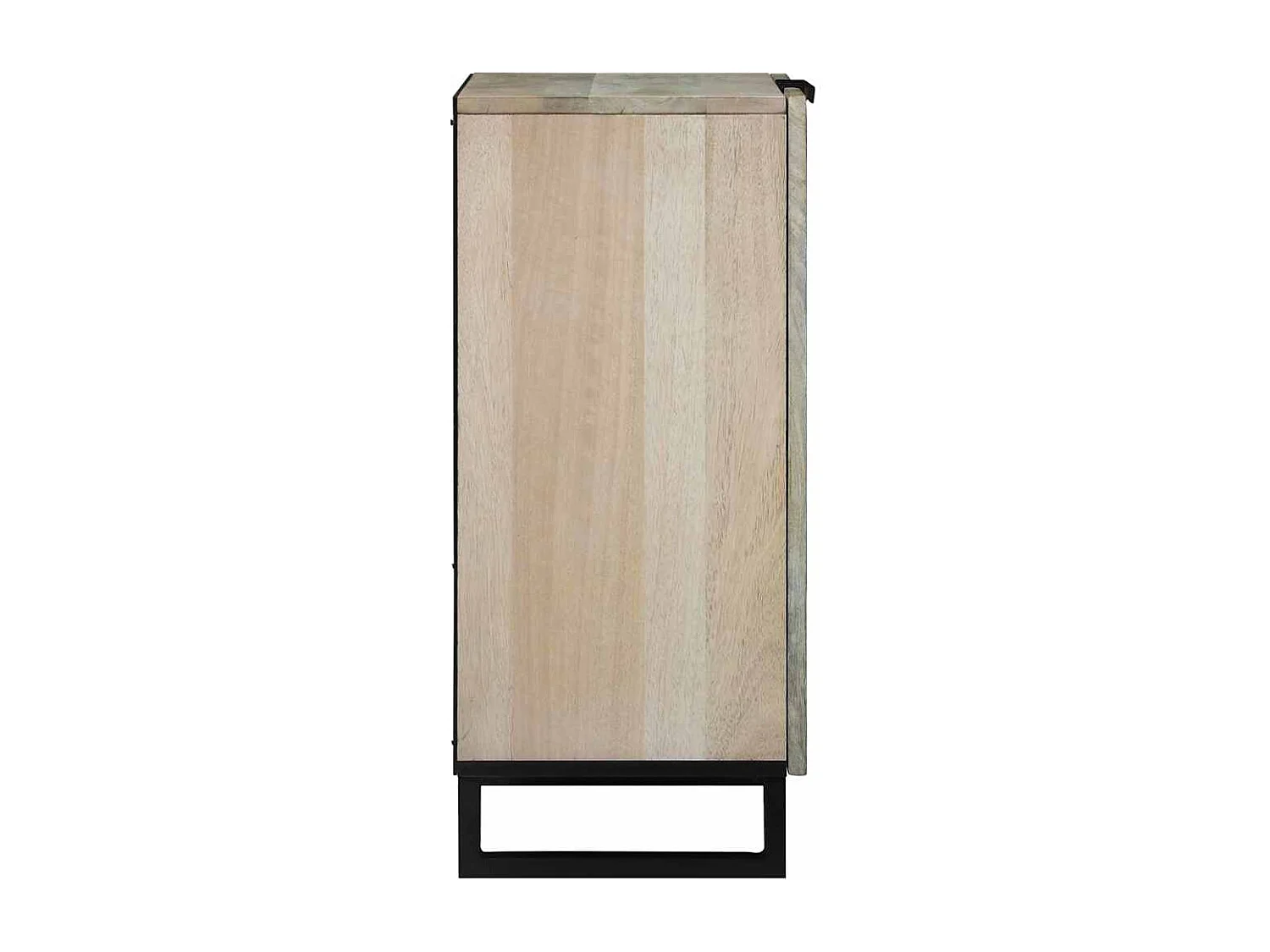 Buffet Blanc 60 x 33.5 x 75 cm Bois de manguier massif