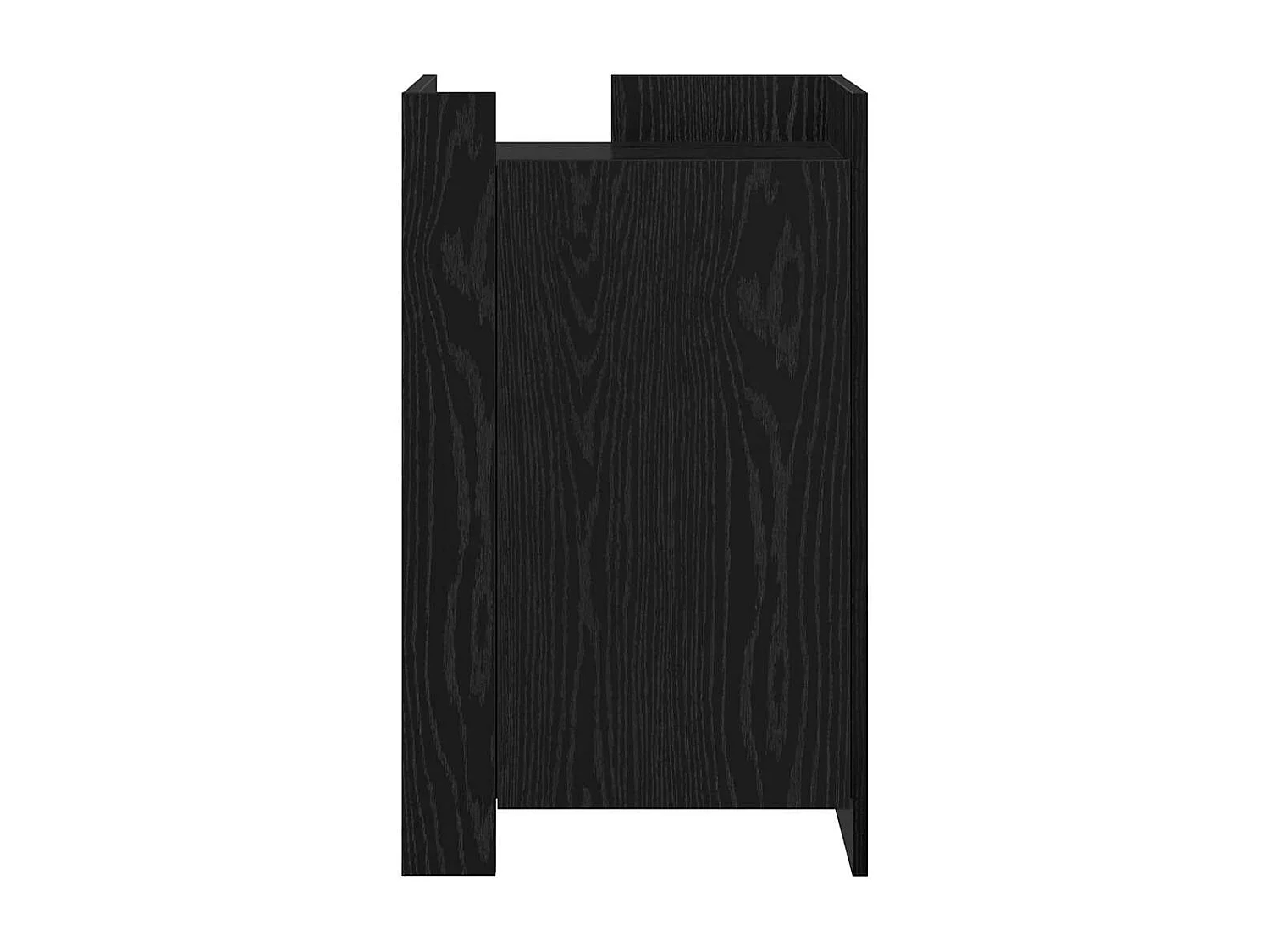 Buffet Chêne noir 45 x 35 x 75 cm Bois d'ingénierie