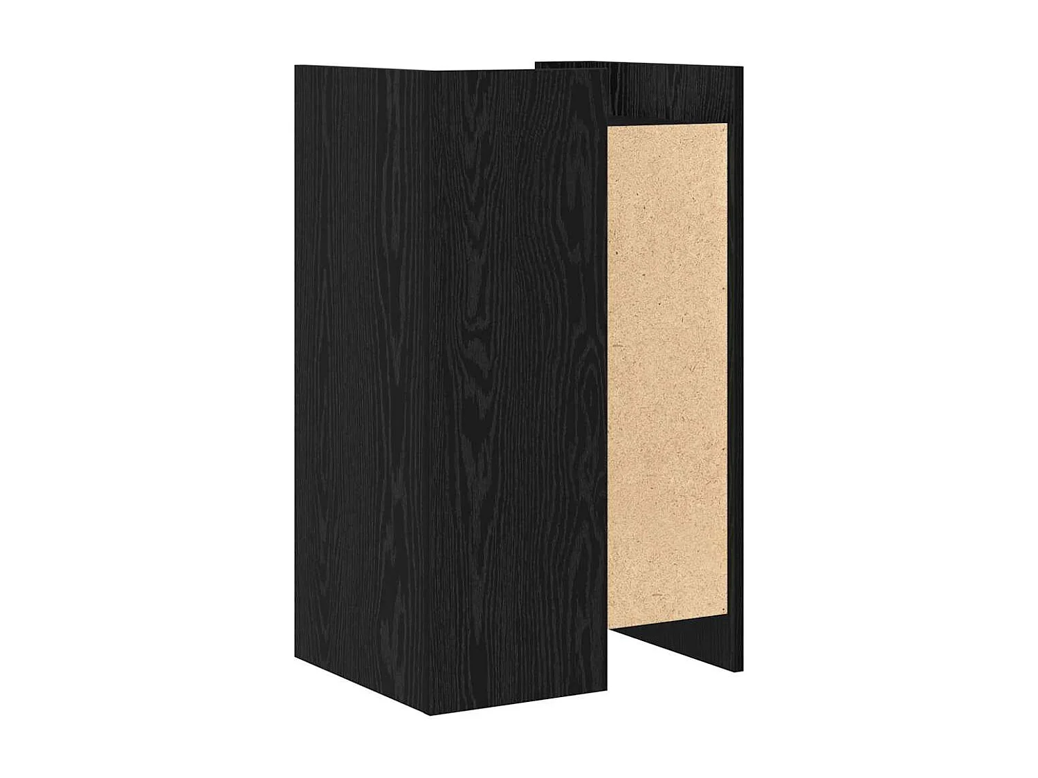 Buffet Chêne noir 45 x 35 x 75 cm Bois d'ingénierie