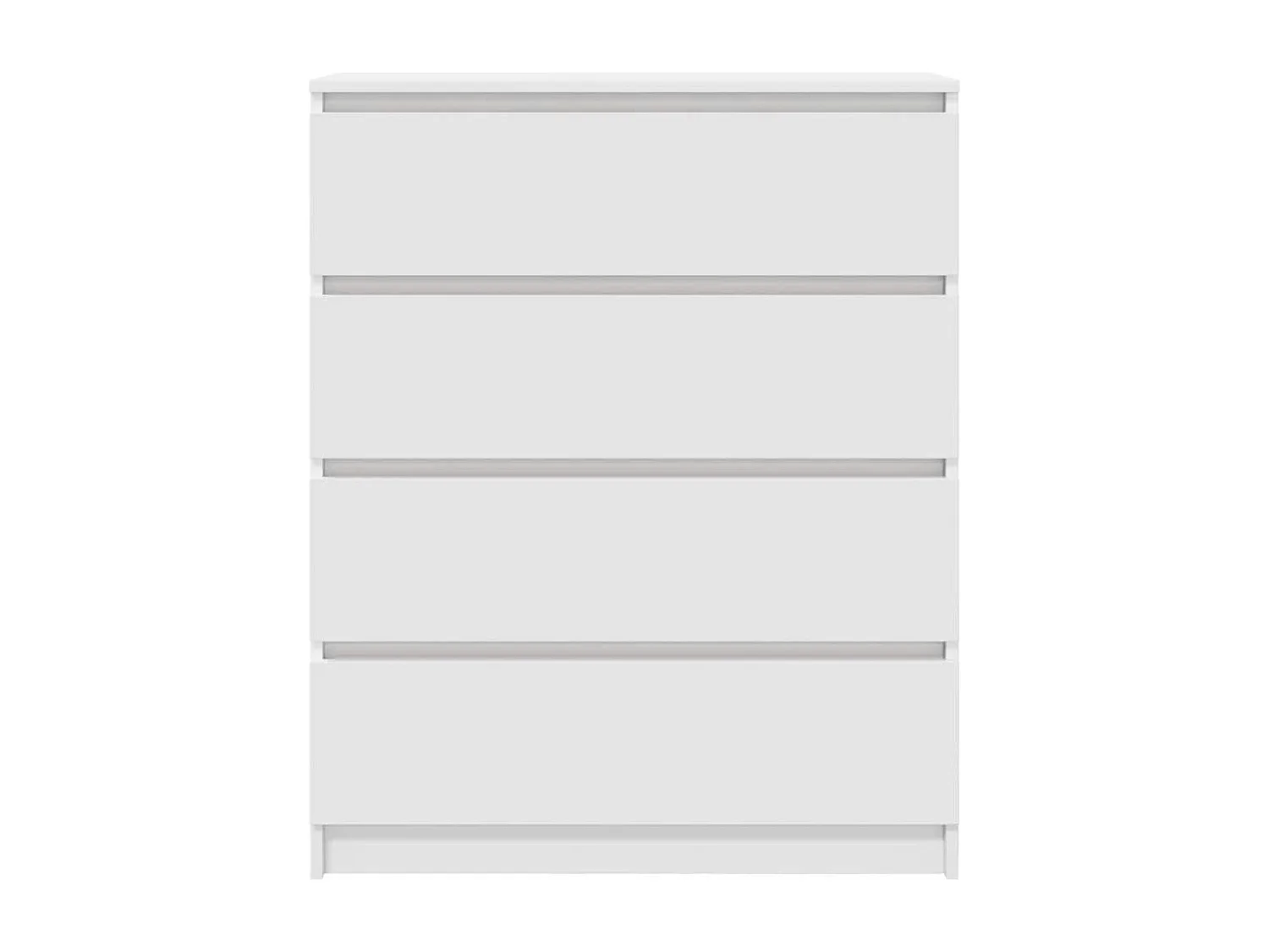 Buffet blanc 80x35x99 cm bois d’ingénierie