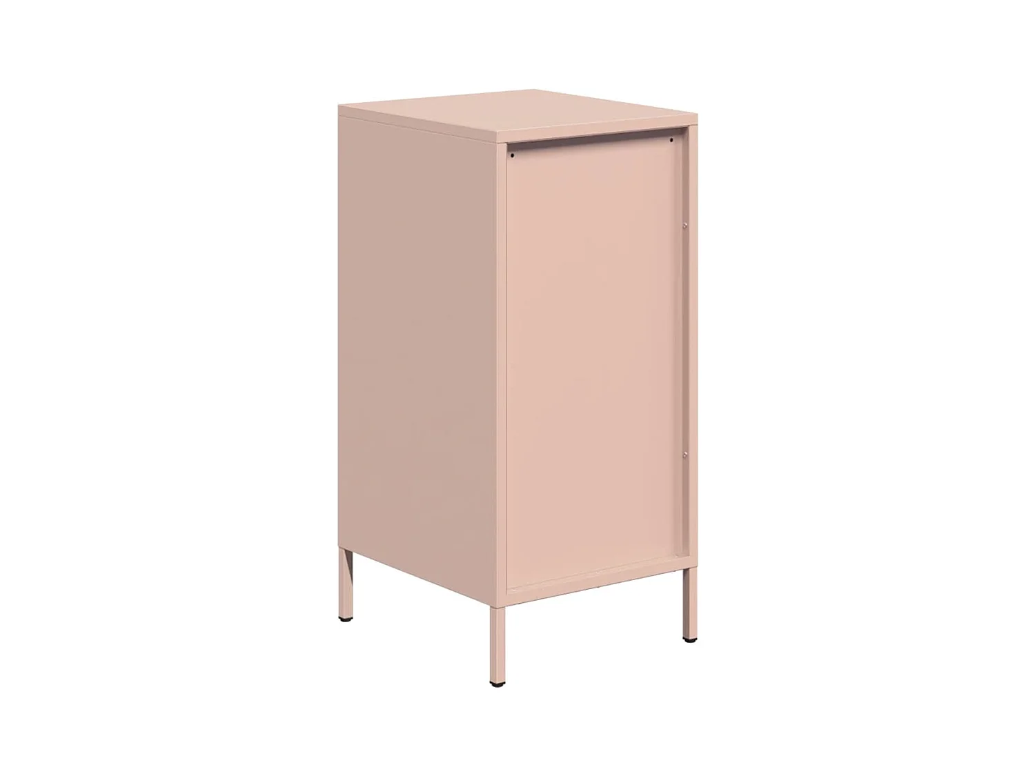 Buffet rose 35x39x73,5 cm acier laminé à froid