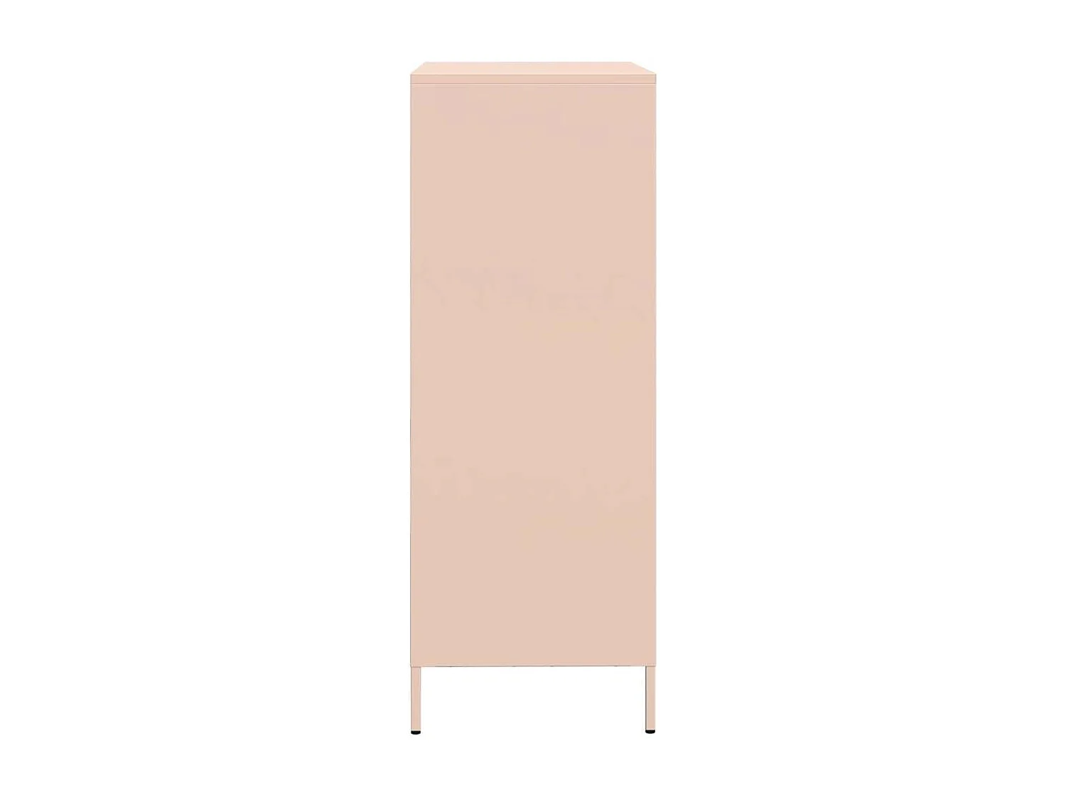 Buffet haut rose 68x39x101,5 cm acier