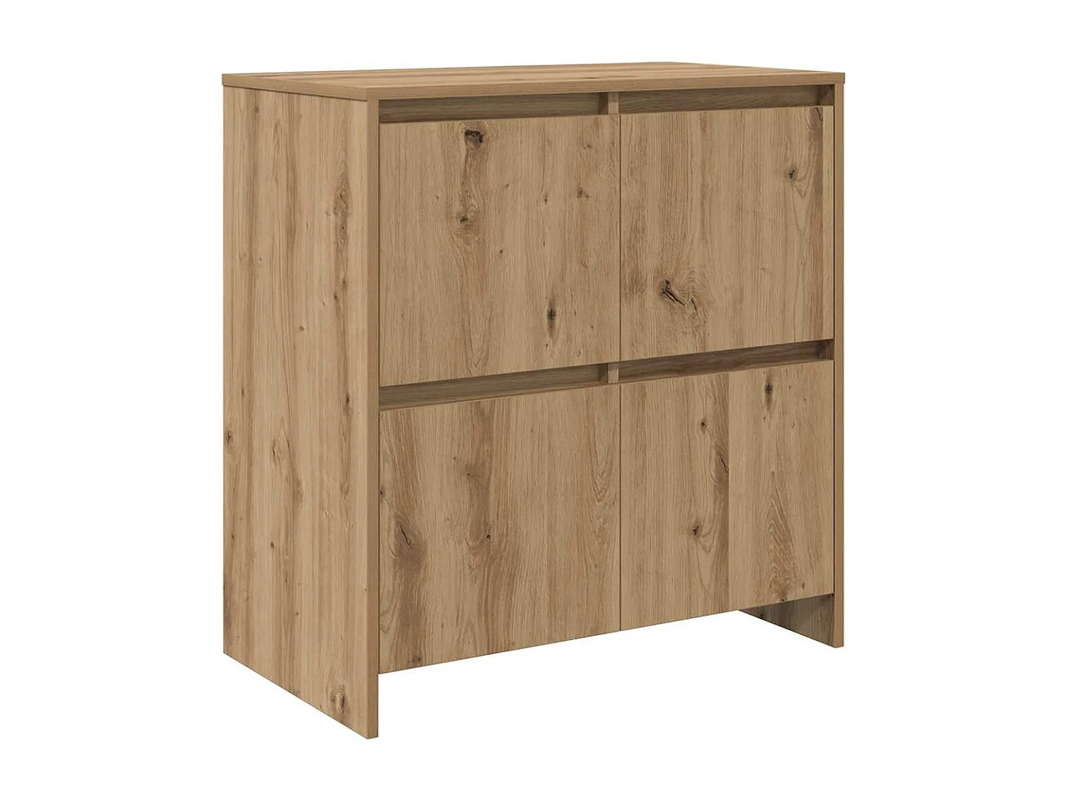 Buffets 3 pièces chêne artisanal 70 x 41 x 75 cm Bois d'ingénierie