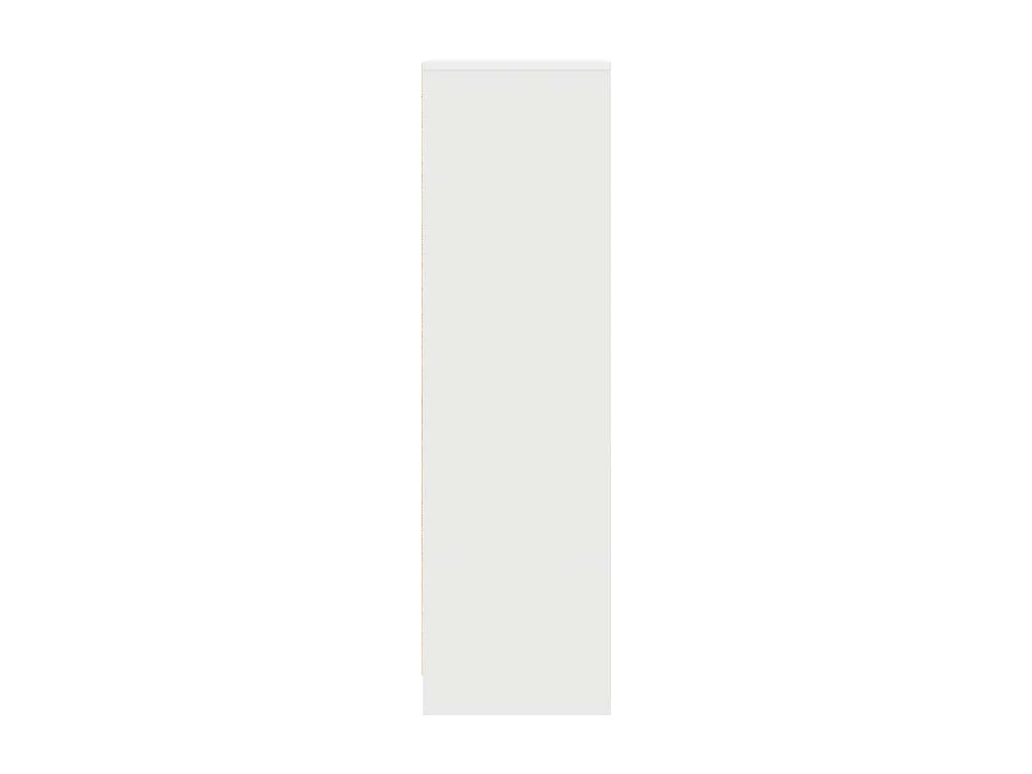 Buffet haut blanc 29,5x34x119,5 cm bois d'ingénierie