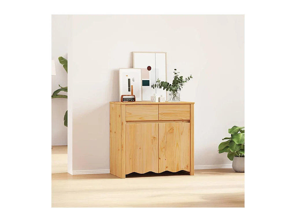 Buffet Drammen Chêne 79 x 43 x 75,5 cm Bois de pin massif