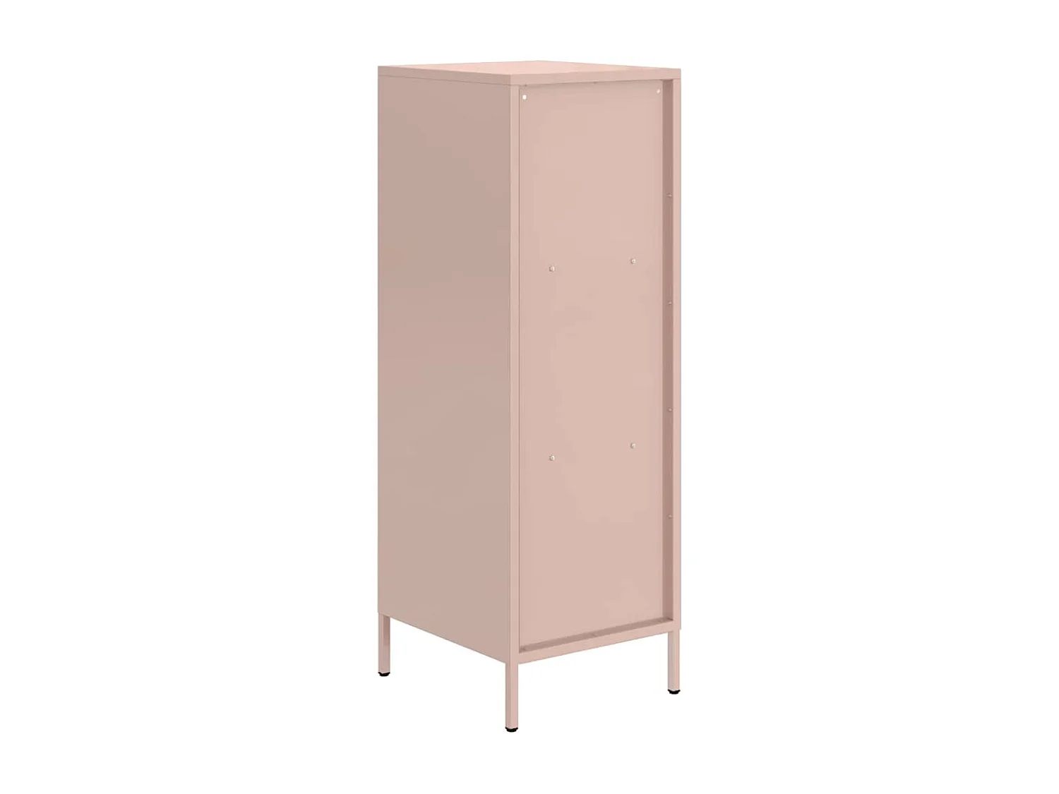Buffet haut rose 35x39x103,5 cm acier